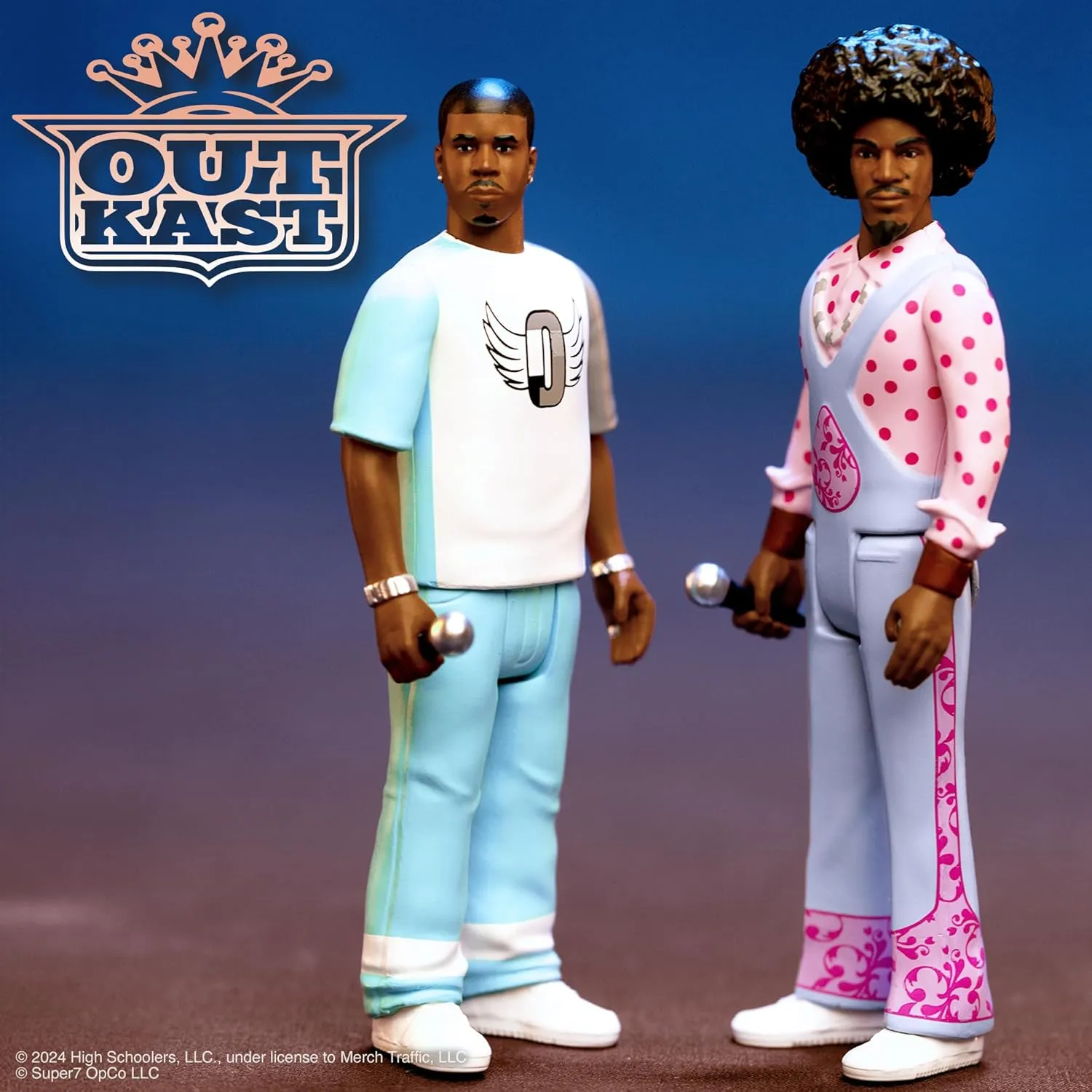 Super7 Outkast Reaction Figures Wave 03 - Outkast (Big Boi & Dre Present) Action Figure