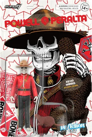 Super7 Powell-Peralta Kevin Harris - 3.75" Powell-Peralta Action Figure Classic Skateboard Collectibles and Retro Toys