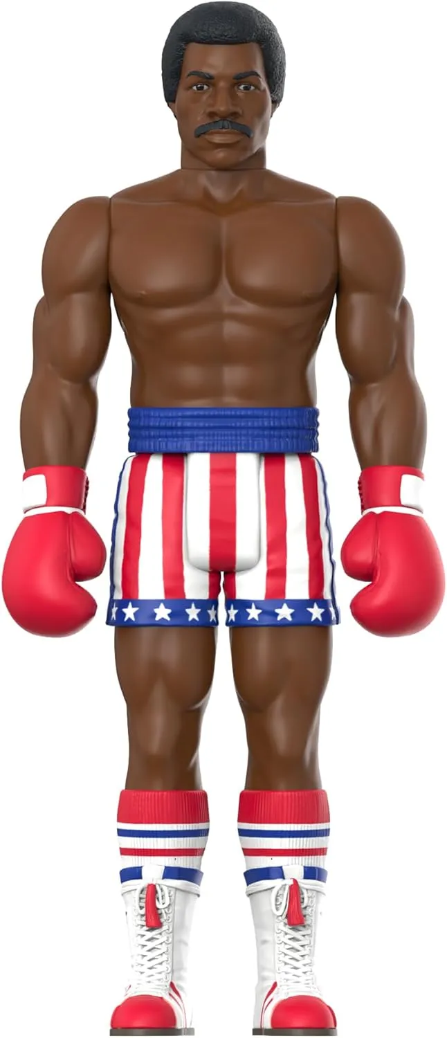 Super7 Rocky Apollo Creed (Boxing) - 3.75" Rocky Action Figure Classic Movie Collectibles and Retro Toys
