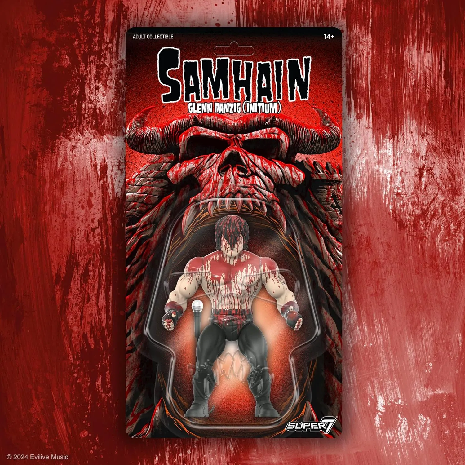 Super7 Samhain Glenn Danzig (Initium) - 3.75" Danzig Action Figure with Accessory Heavy Metal Collectibles and Retro Toys