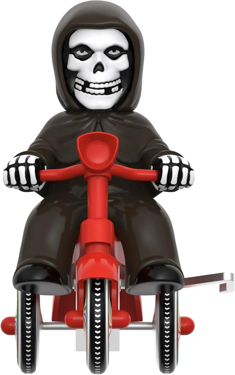 Super7 Super Cycles Misfits Fiend with Red Trike - 5" Misfits Action Figure Classic Music Collectibles and Retro Toys