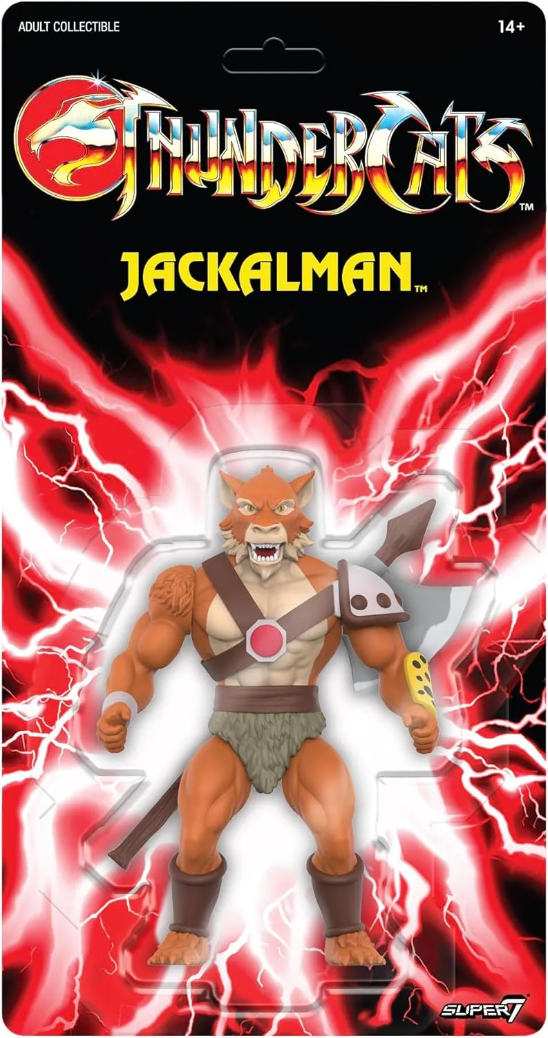 Super7 Thundercats Vintage Figures Wave 01 - Jackalman Action Figure