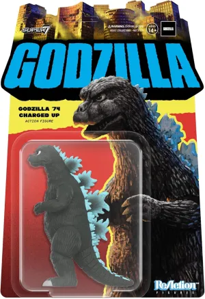 Super7 Toho Godzilla 1974 (Charged Up) - 3.75" Toho Godzilla Action Figure Classic Movie Collectibles and Retro Toys