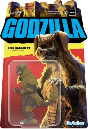 Super7 Toho Godzilla King Caesar '74-3.75" Toho Godzilla Action Figure Classic Movie Collectibles and Retro Toys