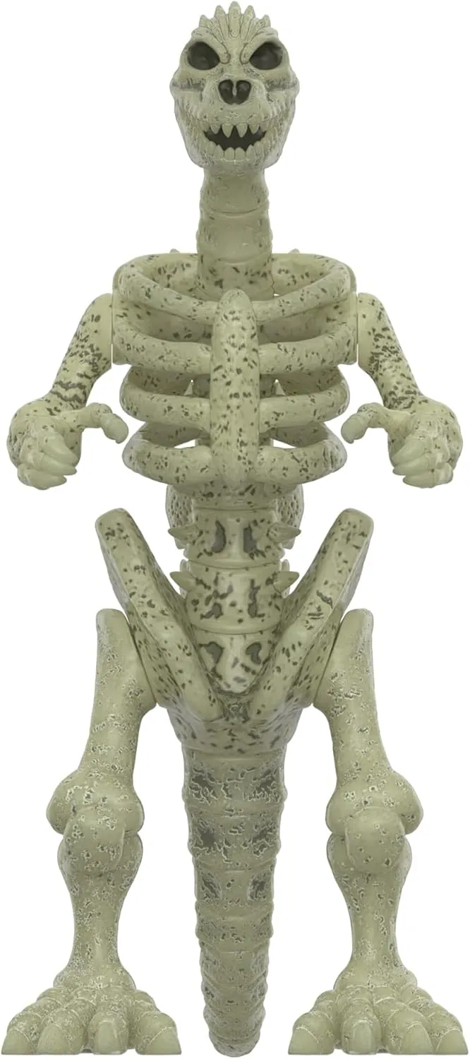 Super7 Toho Godzilla Skeleton (Glow) - 3.75" Toho Godzilla Action Figure Classic Movie Collectibles and Retro Toys