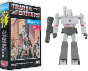 Super7 Transformers Deluxe Megatron (VHS) - 7" Transformers Action Figure with Accessory Classic Cartoon Collectibles and Retro Toys
