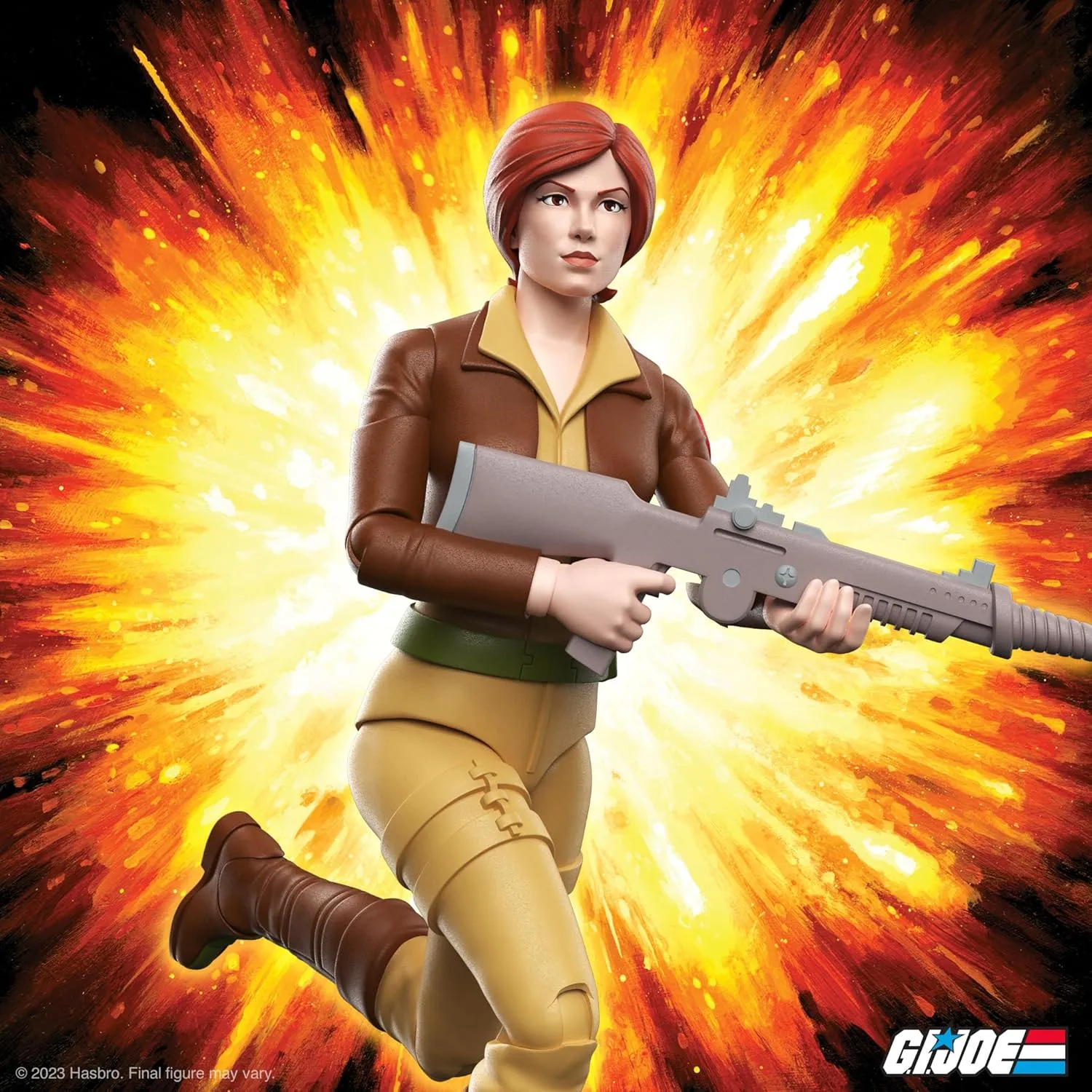 Super7 Ultimates! G.I. Joe Cover Girl - 7" G.I. Joe Action Figure with Accessories Classic Cartoon Collectibles and Retro Toys