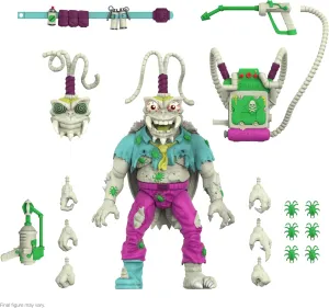 Super7 ULTIMATES! Teenage Mutant Ninja Turtles Scumbug (Glow) - 7" TMNT Action Figure with Accessories Classic Cartoon Collectibles