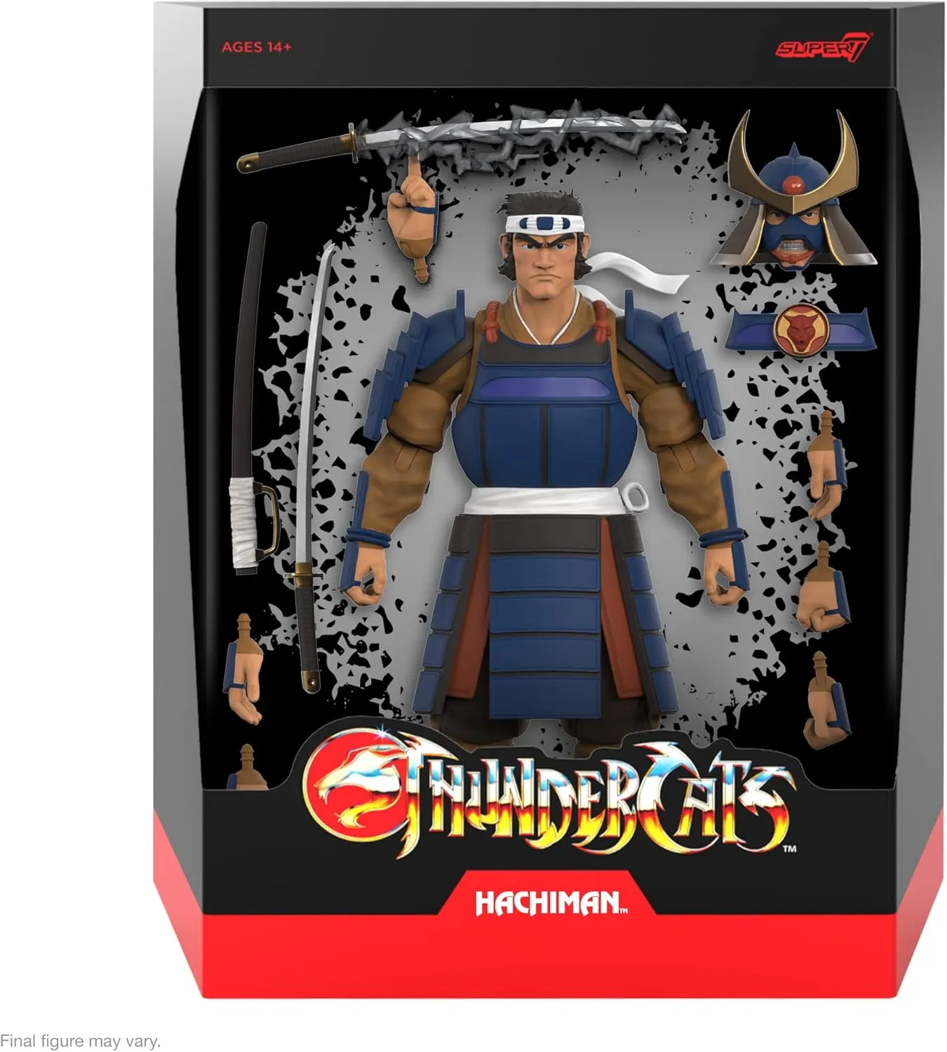 Super7 ULTIMATES! Thundercats Hachiman - 7" Thundercats Action Figure with Accessories Classic Cartoon Collectibles and Retro Toys