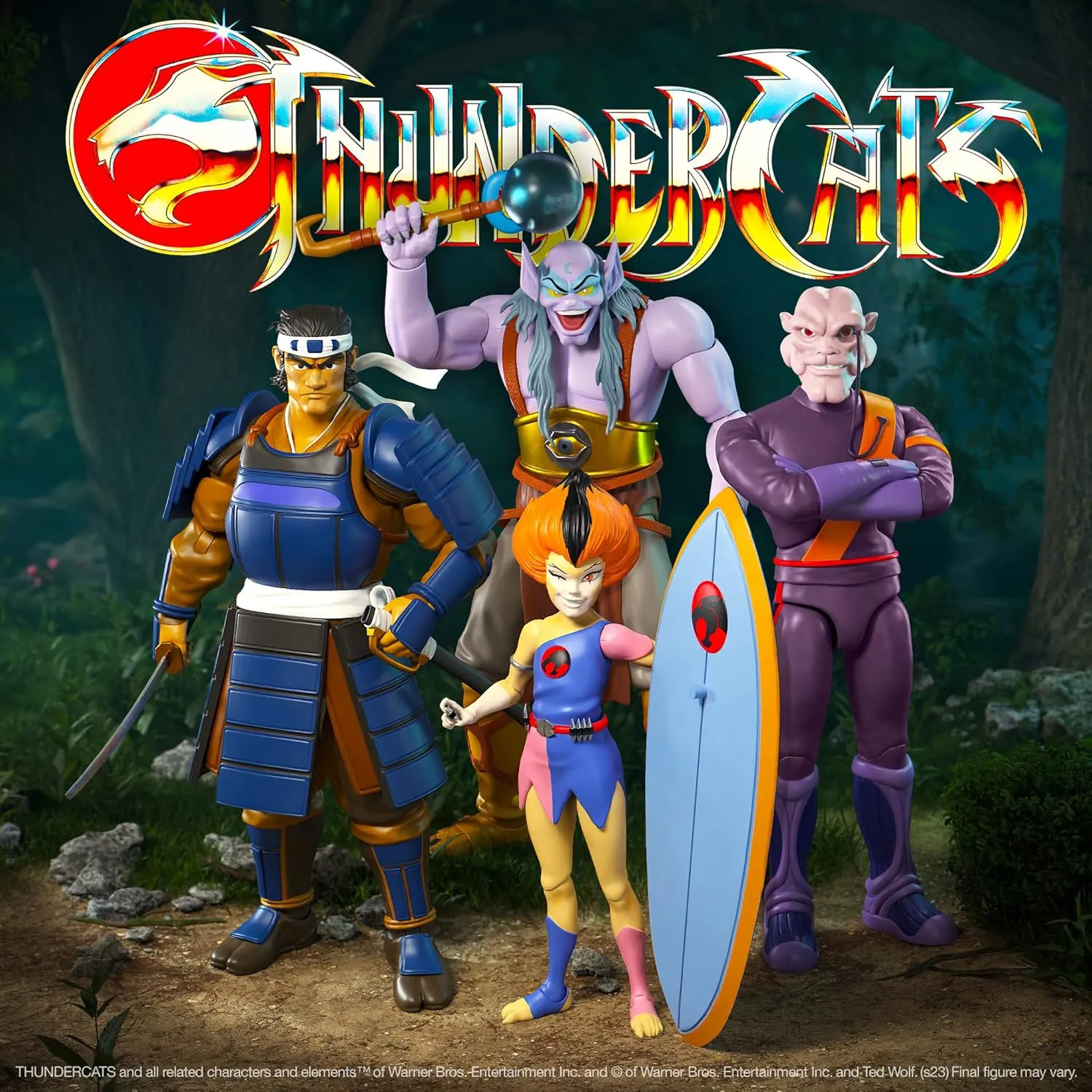 Super7 ULTIMATES! Thundercats Hachiman - 7" Thundercats Action Figure with Accessories Classic Cartoon Collectibles and Retro Toys