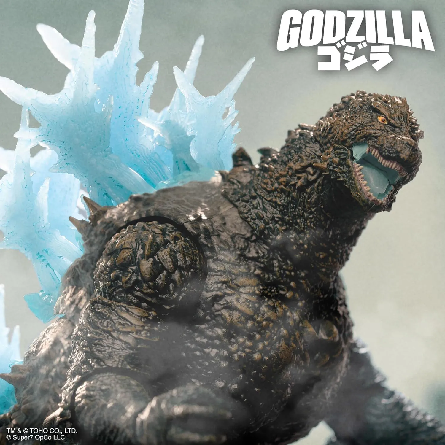 Super7 ULTIMATES! Toho Godzilla Minus One (Charging) Figure - 8" Toho Godzilla Action Figure Kaiju - Classic Movie Monster Fans Collectibles & Retro Toys- Movie Model for Collectors & Display Figurine