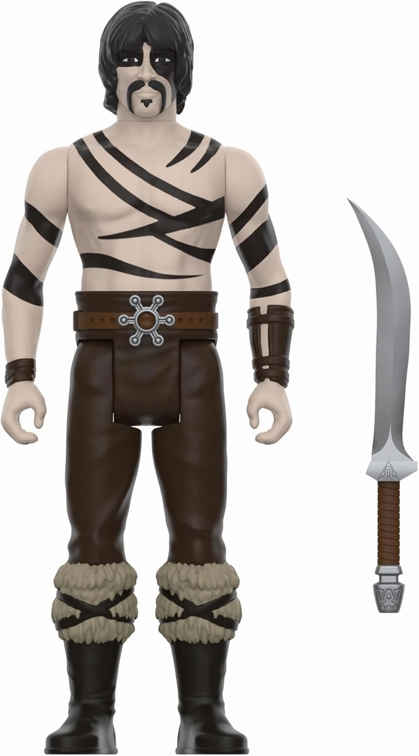 Super7 Conan The Barbarian War Paint Subotai - 3.75" Conan Action Figure with Accessory Classic Movie Collectibles and Retro Toys