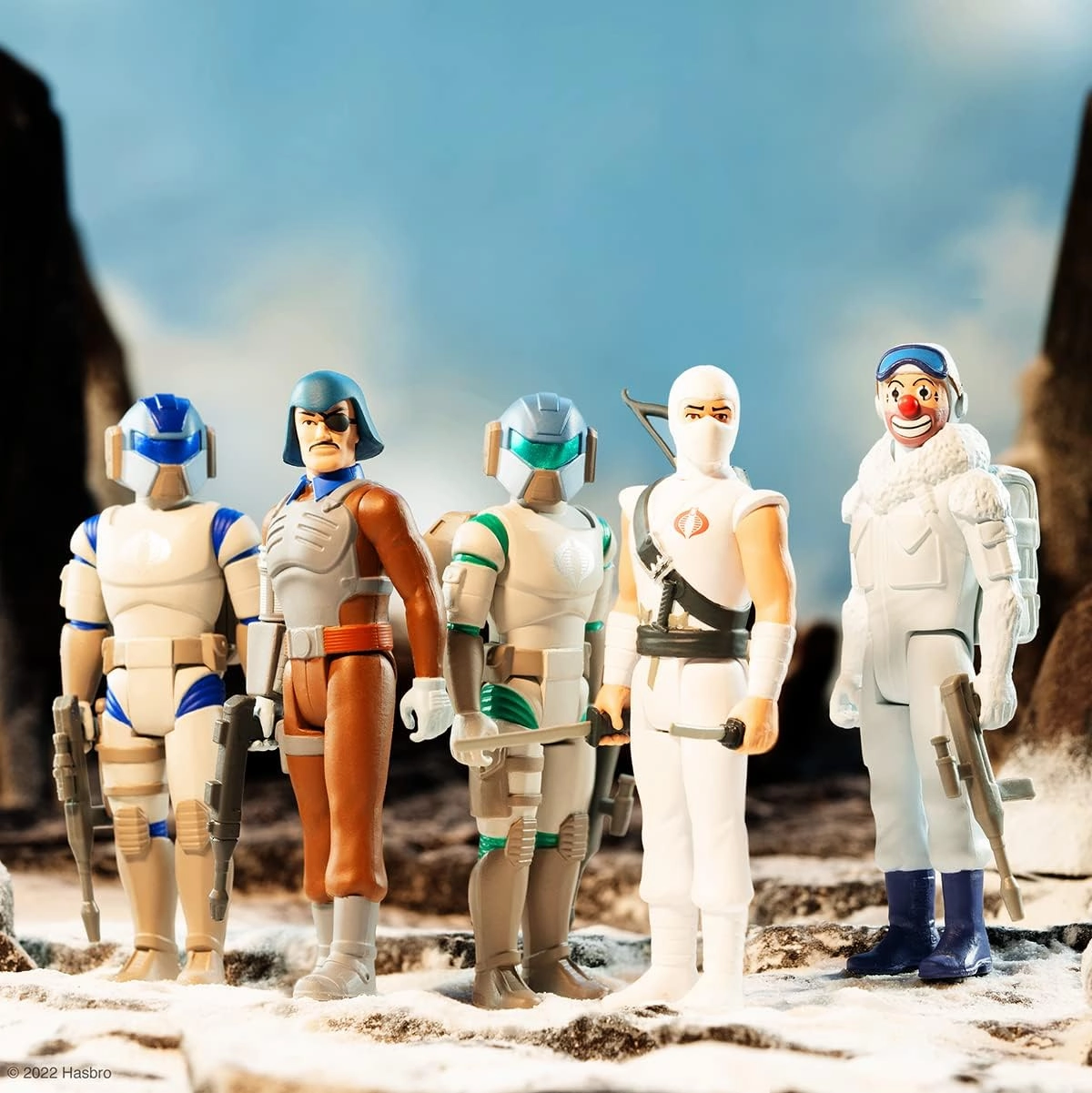 Super7 G.I. Joe Storm Shadow 3.75 in Reaction Figure