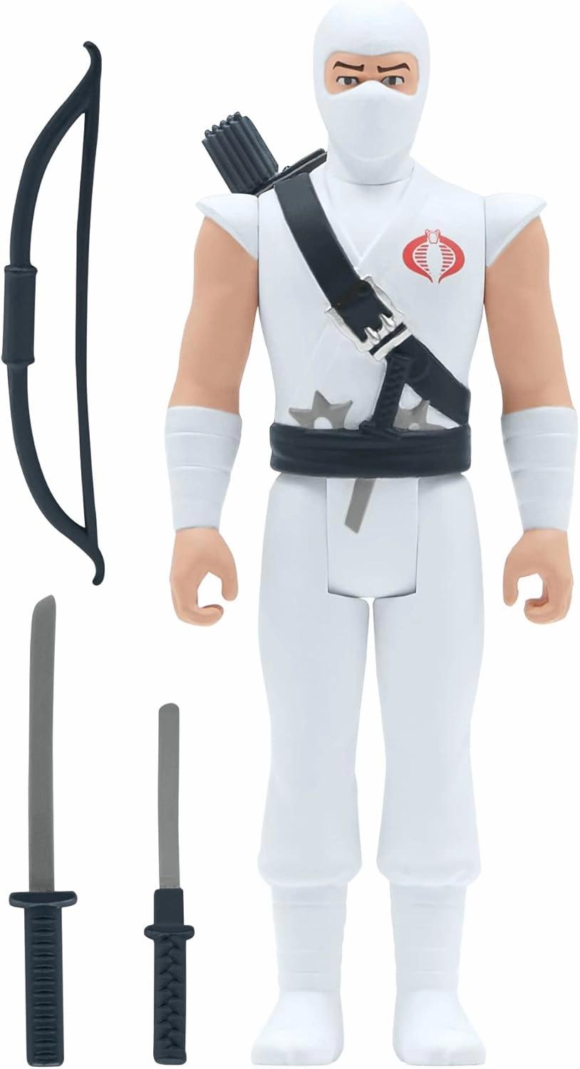 Super7 G.I. Joe Storm Shadow 3.75 in Reaction Figure