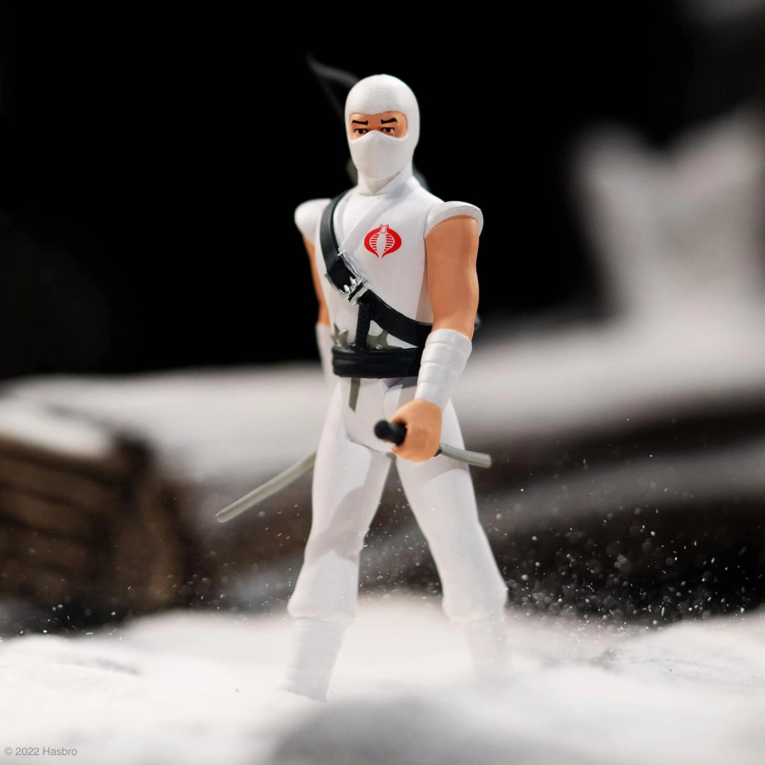 Super7 G.I. Joe Storm Shadow 3.75 in Reaction Figure