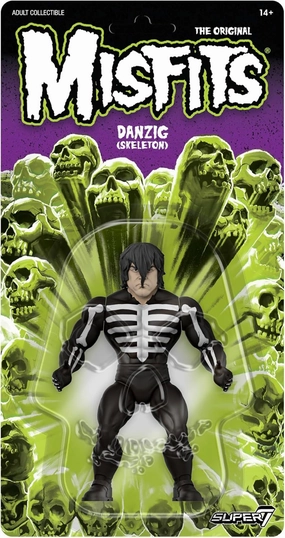 Super7 Misfits Vintage Figures Wave 01 - Danzig (Skeleton Shirt) Action Figure