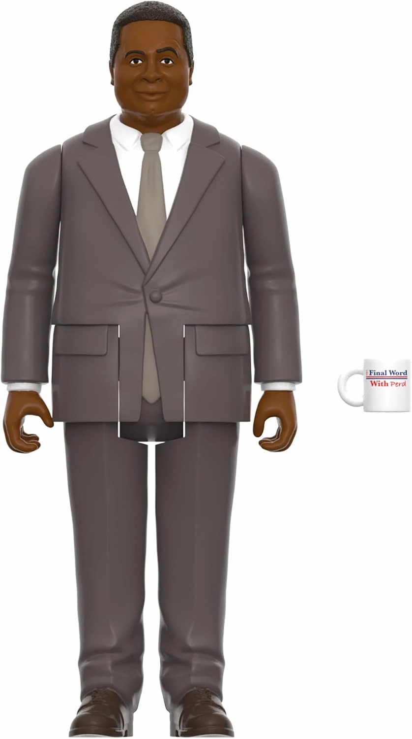 Super7 Parks and Recreation Perd Hapley - 3.75" Parks and Rec Action Figure with Accessory Classic TV Show Collectibles and Pop Culture Toys