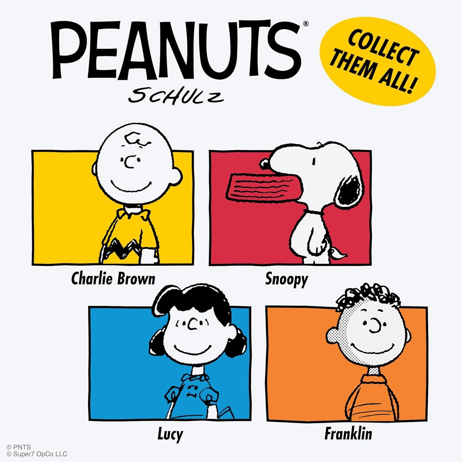 Super7 Peanuts Reaction Figures Wave 07 - Snoopy Action Figure