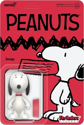 Super7 Peanuts Reaction Figures Wave 07 - Snoopy Action Figure