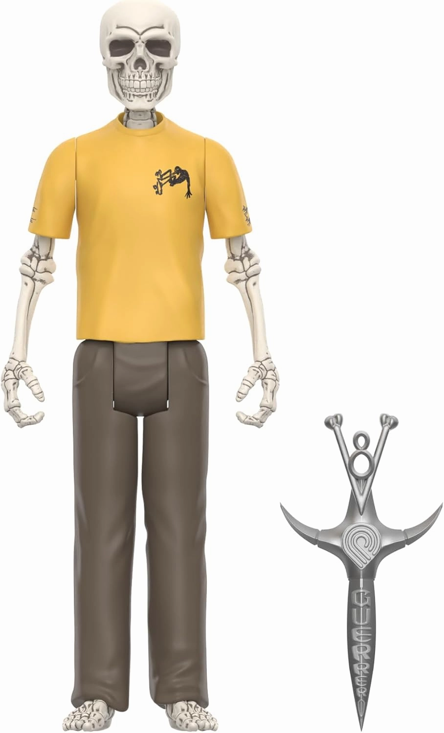 Super7 Powell-Peralta Tommy Guerrero (V8 Dagger/Sacto '86) - 3.75" Powell-Peralta Action Figure with Accessory Classic Skateboard Collectibles and Retro Toys