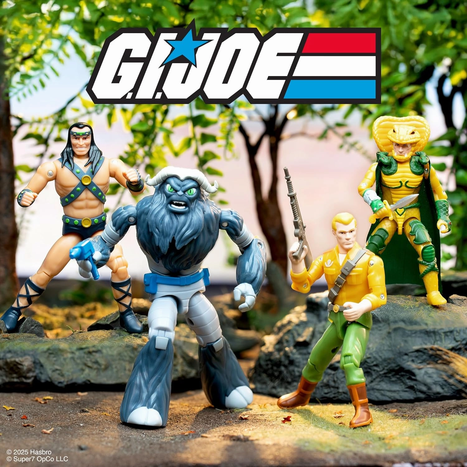 Super7 Reaction  G.I. Joe Duke (Cartoon) - 3.75" G.I. Joe Action Figure with Accessories Classic Cartoon Collectibles and Retro Toys