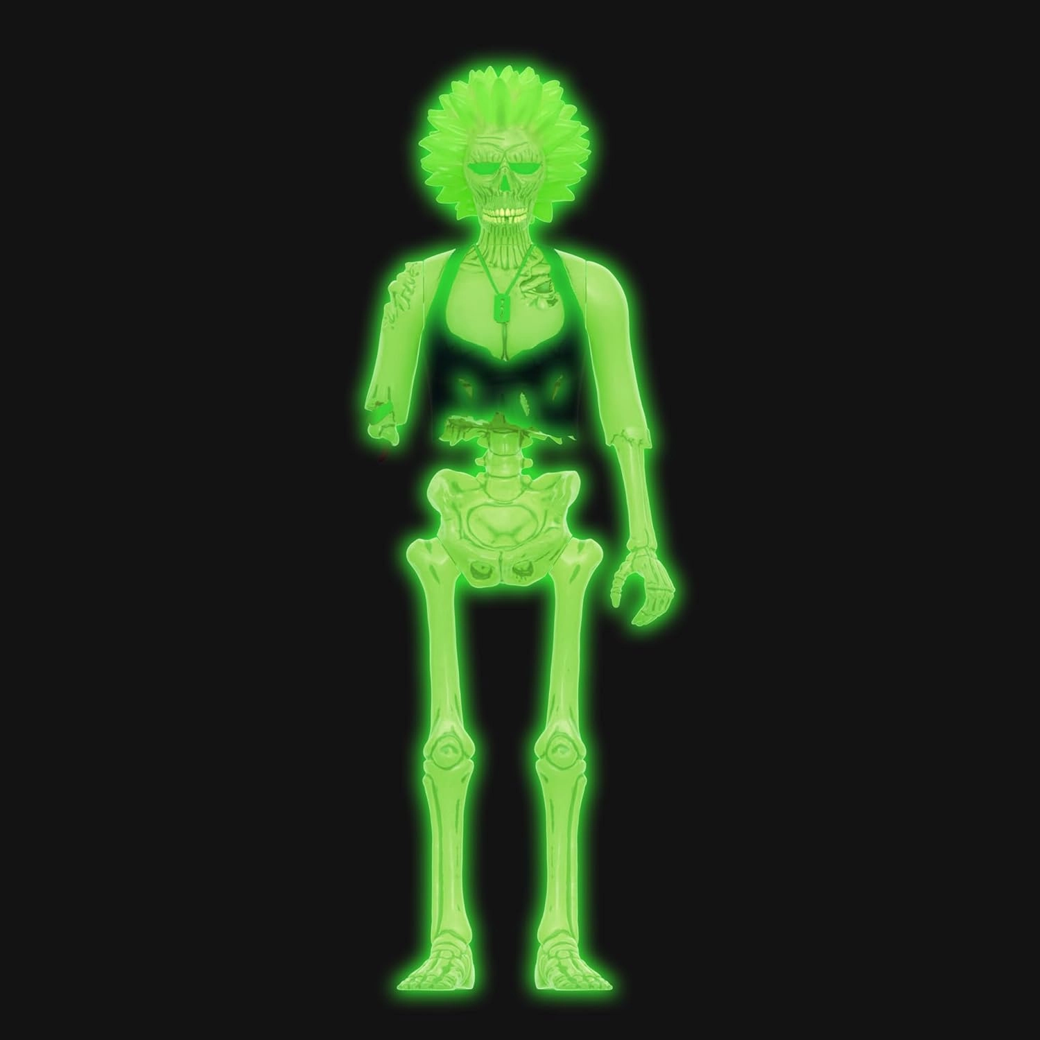 Super7 Return of The Living Dead Reaction Figures Wave 05 - Zombie Trash (Monster Glow) Action Figure