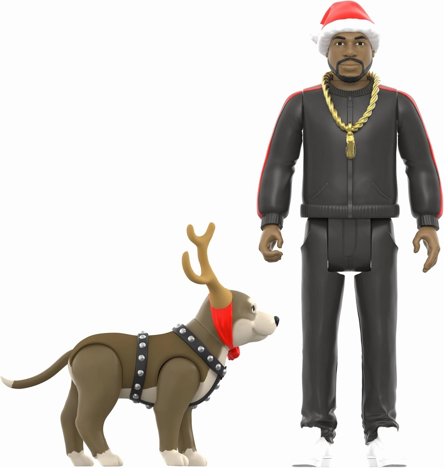 Super7 Run DMC Christmas in Hollis - (3-Pack) 3.75" Run-DMC Action Figures with Accessories Hip Hop Collectibles and Retro Toys