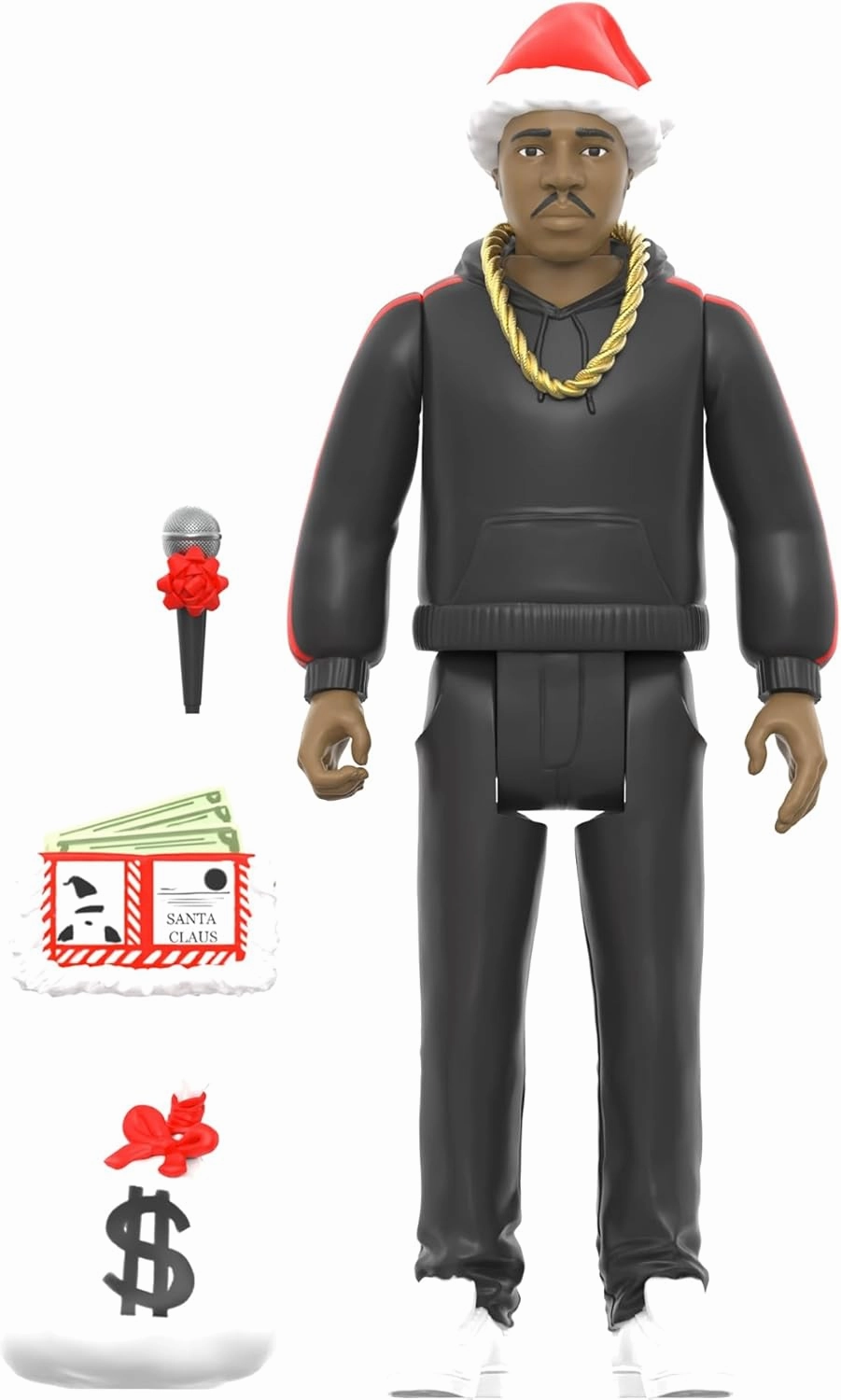 Super7 Run DMC Christmas in Hollis - (3-Pack) 3.75" Run-DMC Action Figures with Accessories Hip Hop Collectibles and Retro Toys