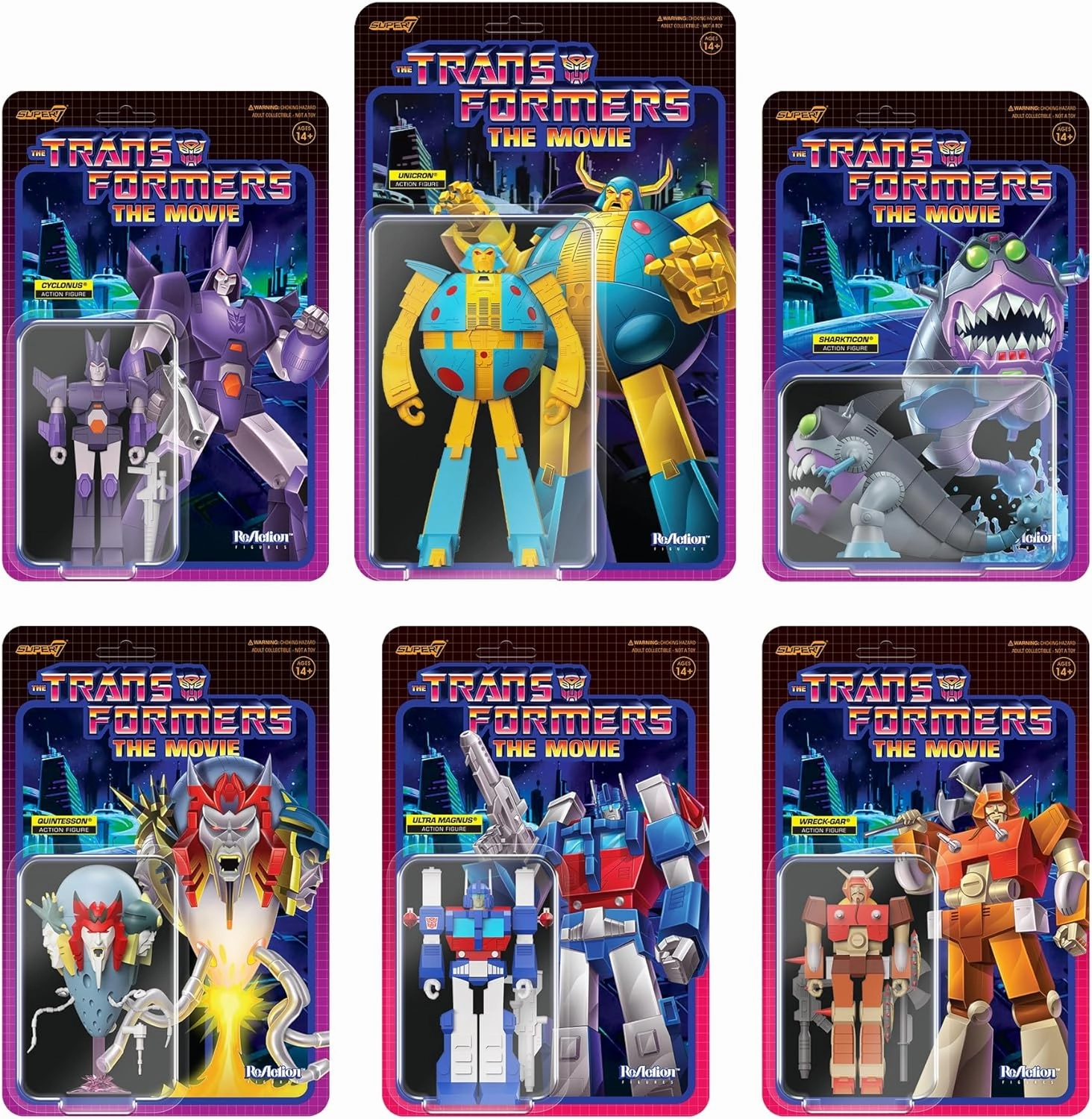 Super7 Transformers Ultra Magnus - 4" Transformers Action Figure with Accessory Classic Cartoon Collectibles and Retro Toys