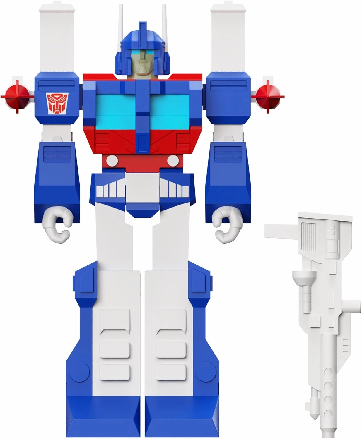 Super7 Transformers Ultra Magnus - 4" Transformers Action Figure with Accessory Classic Cartoon Collectibles and Retro Toys