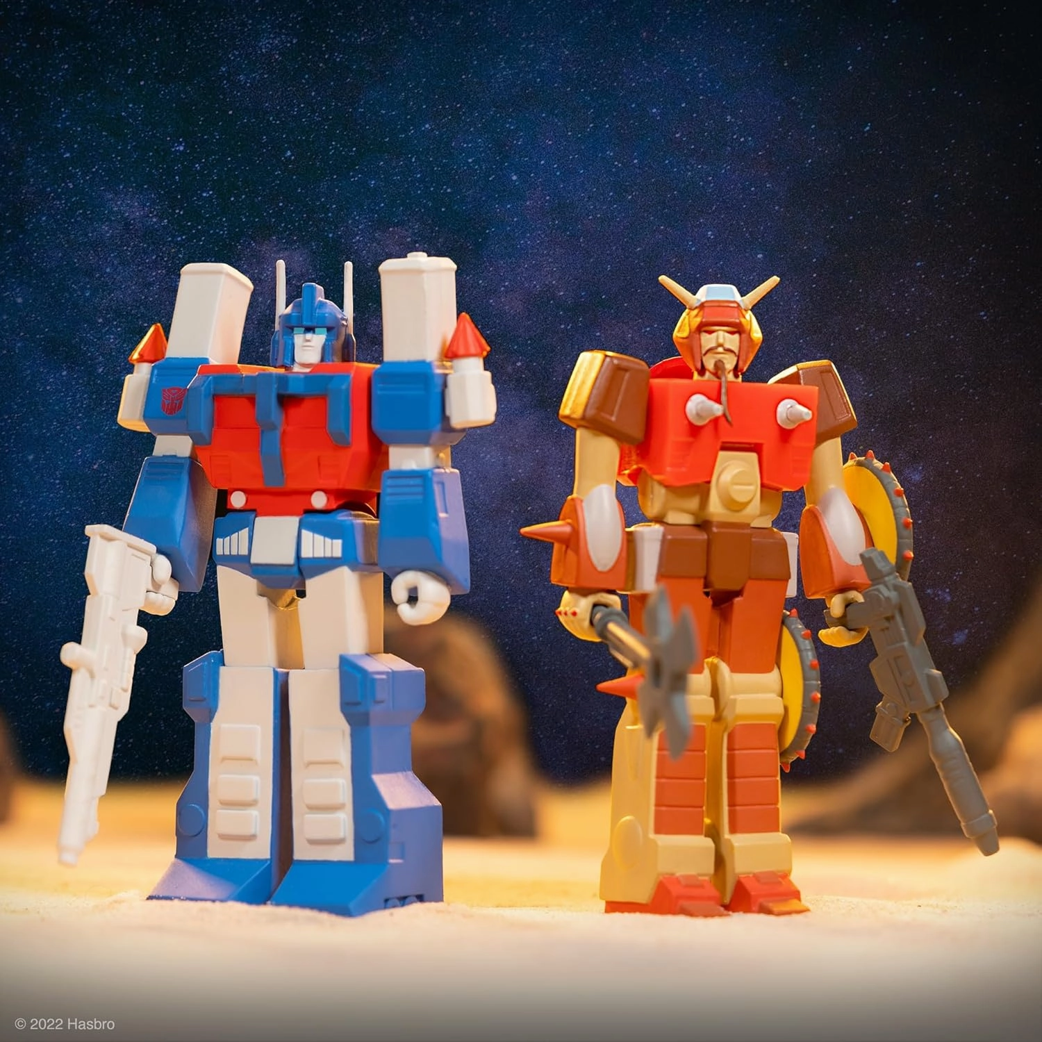 Super7 Transformers Ultra Magnus - 4" Transformers Action Figure with Accessory Classic Cartoon Collectibles and Retro Toys