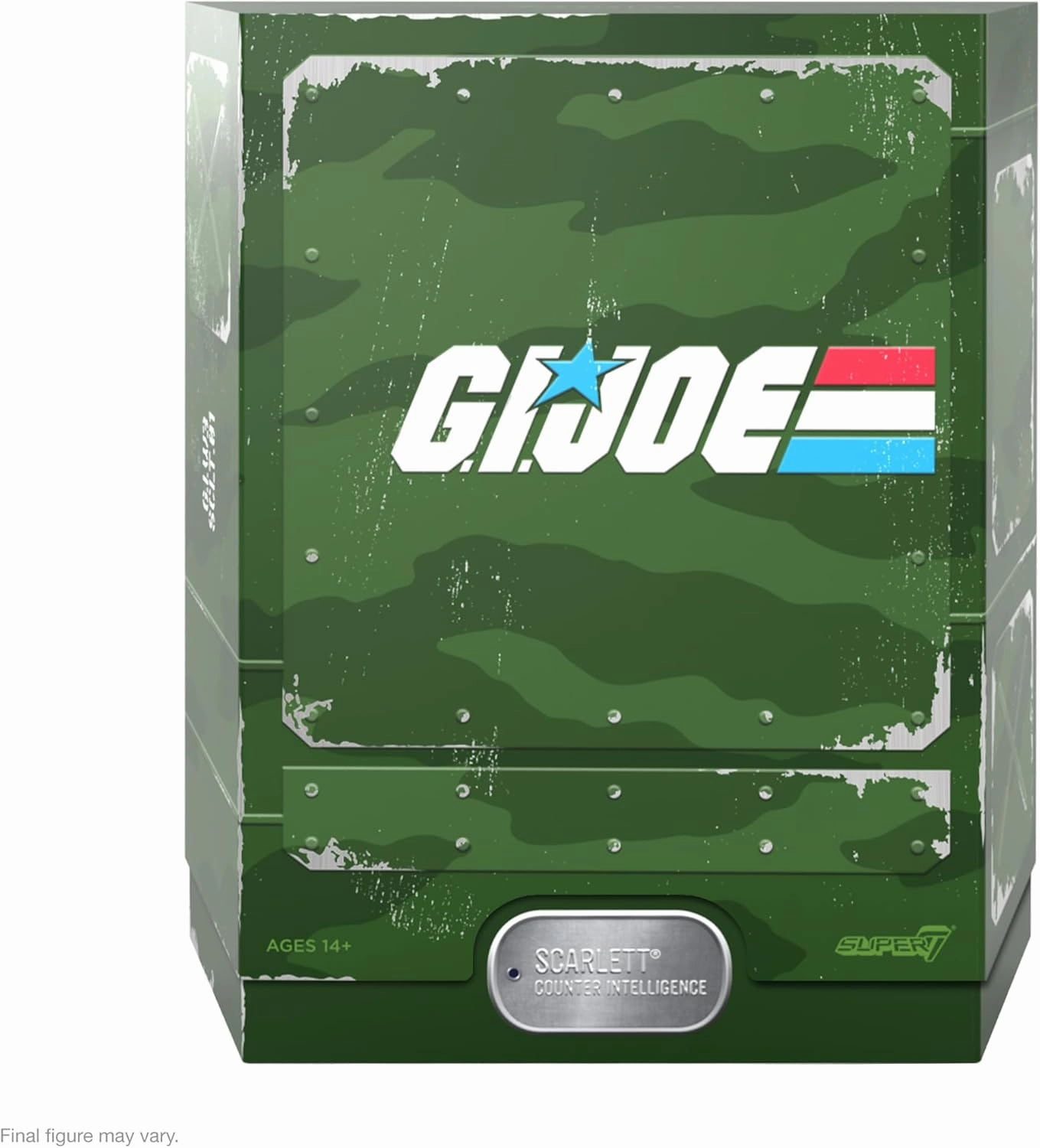 Super7 ULTIMATES! G.I. Joe Scarlett - 7" G.I. Joe Action Figure with Accessories Classic Cartoon Collectibles and Retro Toys
