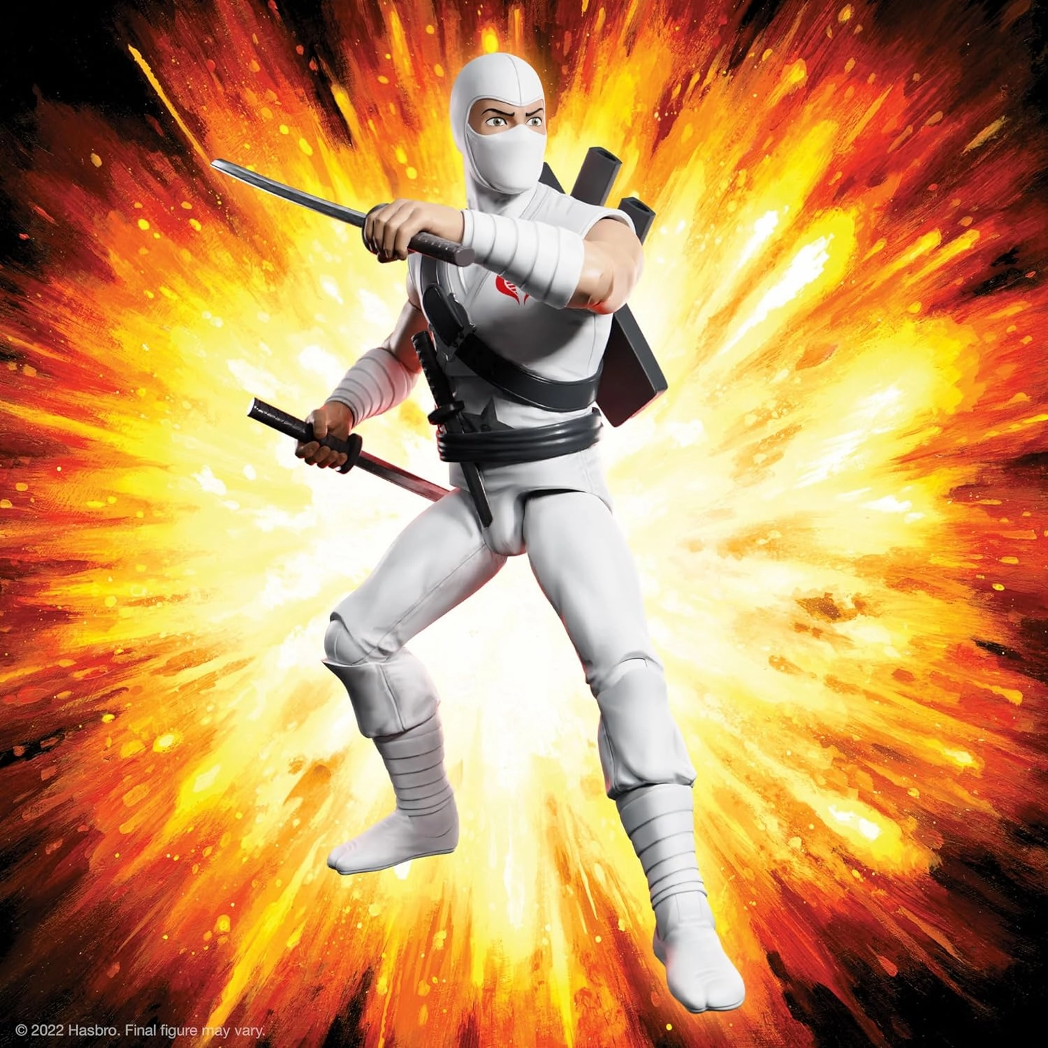 Super7 ULTIMATES! G.I. Joe Storm Shadow - 7" G.I. Joe Action Figure with Accessories Classic Cartoon Collectibles and Retro Toys