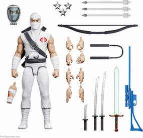 Super7 ULTIMATES! G.I. Joe Storm Shadow - 7" G.I. Joe Action Figure with Accessories Classic Cartoon Collectibles and Retro Toys