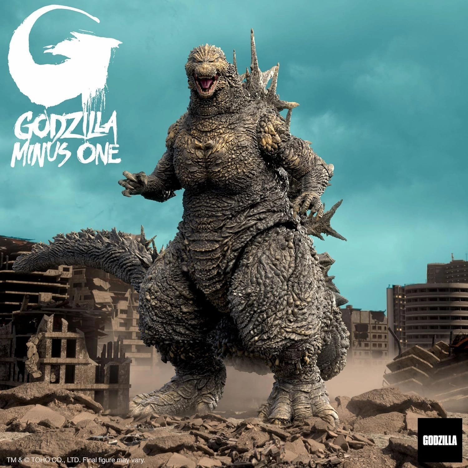 Super7 ULTIMATES! Toho Godzilla Minus One Figure - 8" Toho Godzilla Action Figure Kaiju - Classic Movie Monster Fans Collectibles & Retro Toys - Movie Model for Collectors & Display Figurine