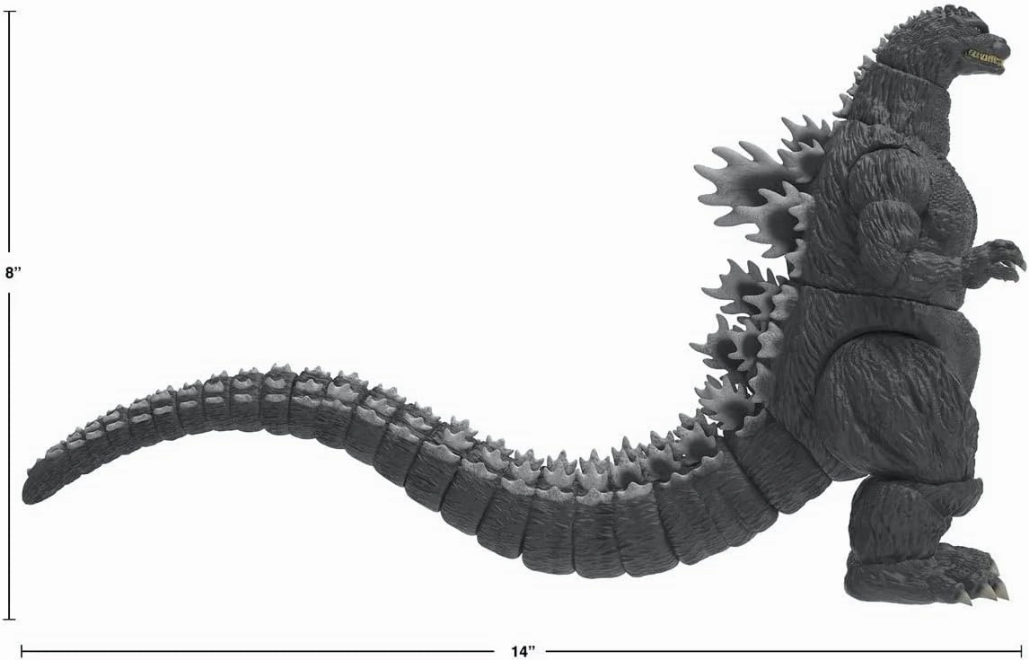 Super7 ULTIMATES! Toho HeiSei Godzilla - 8" Toho Godzilla Action Figure with Accessories Classic Movie Collectibles and Retro Toys