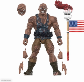 Super7 ULTIMATES! Toxic Avenger (Movie Version) - 7" Toxic Avenger Action Figure with Accessories Classic Cartoon Collectibles and Retro Toys