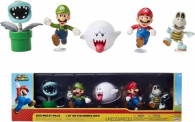 SUPER MARIO 2.5" Action Figure - Boo Mansion 5 Pack