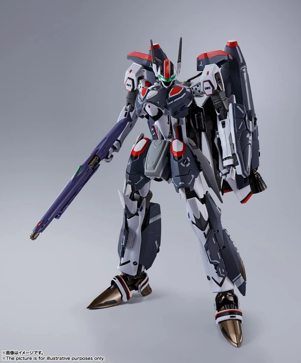 TAMASHII NATIONS - Macross Frontier - VF-25F Super Messiah Valkyrie (Alto Saotome Custom) Revival ver., Bandai Spirits DX Chogokin Die-Cast Metal Collectible