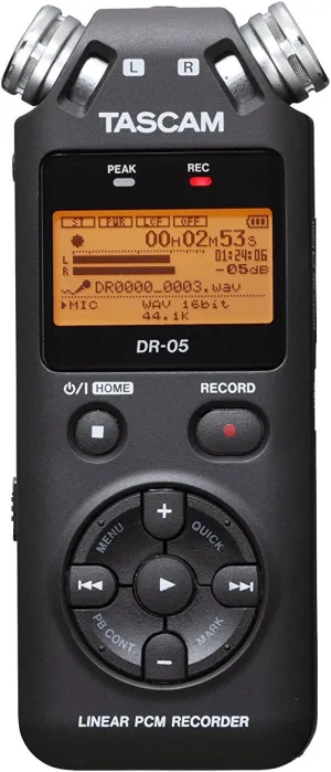 TASCAM DR-05 Portable Digital Recorder (Version 2)