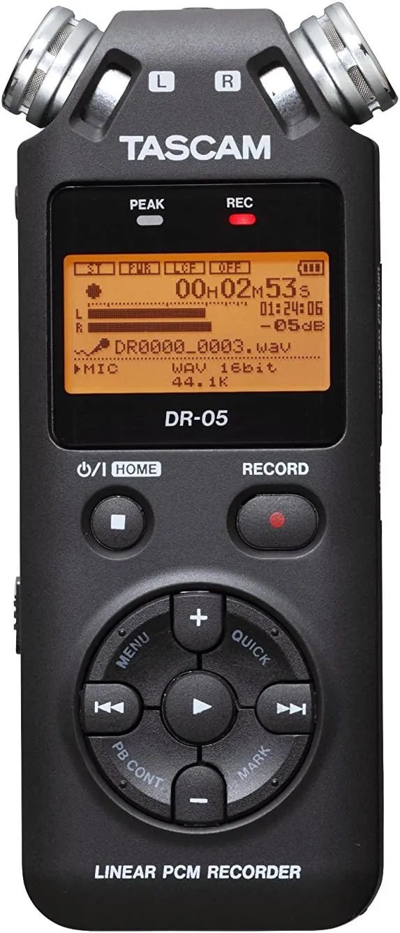 TASCAM DR-05 Portable Digital Recorder (Version 2)
