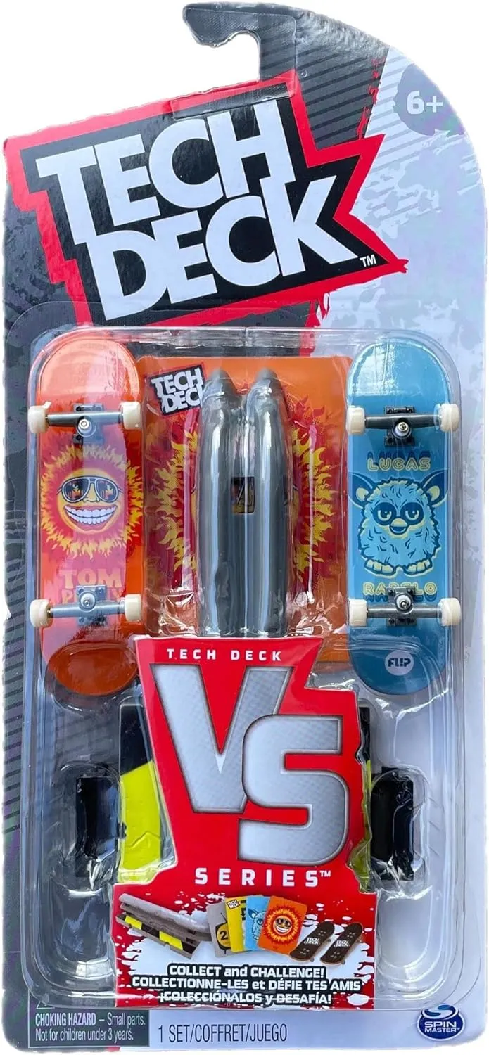 TECH DECK Sk8shop Bonus Pack Mini Finger Skateboard Multi Pack 2022 Series (Flip (VS Pack))