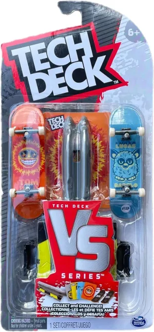 TECH DECK Sk8shop Bonus Pack Mini Finger Skateboard Multi Pack 2022 Series (Flip (VS Pack))