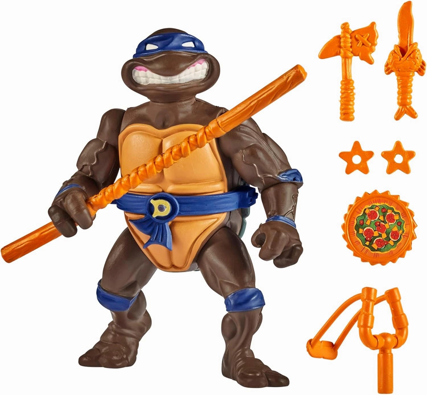 Teenage Mutant Ninja Turtles: 4” Original Classic Storage Shell Donatello Basic Figure by Playmates Toys