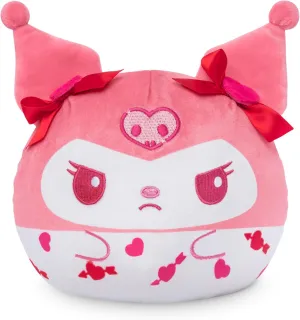 TeeTurtle My Melody and Kuromi Reversible 6" Sanrio Plush - Pink and Red Hearts - Amazon Exclusive Kawaii Cute Soft Plush