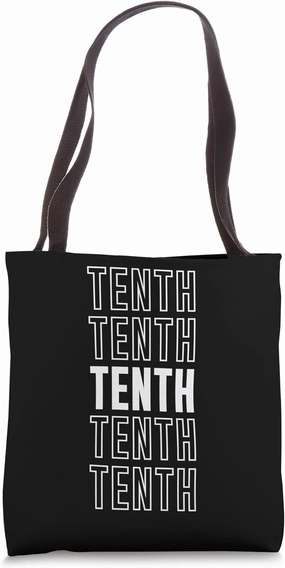 Tenth Tote Bag
