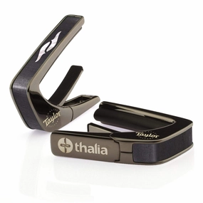 Thalia Taylor Black Chrome Finish Capo - 800 Series Element Fingerboard Marker