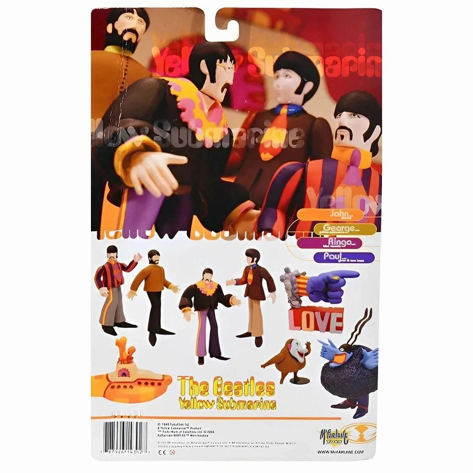 The Beatles - Paul With Old Fred Action Figure - McFarlane Toys - Series 1 (1999)