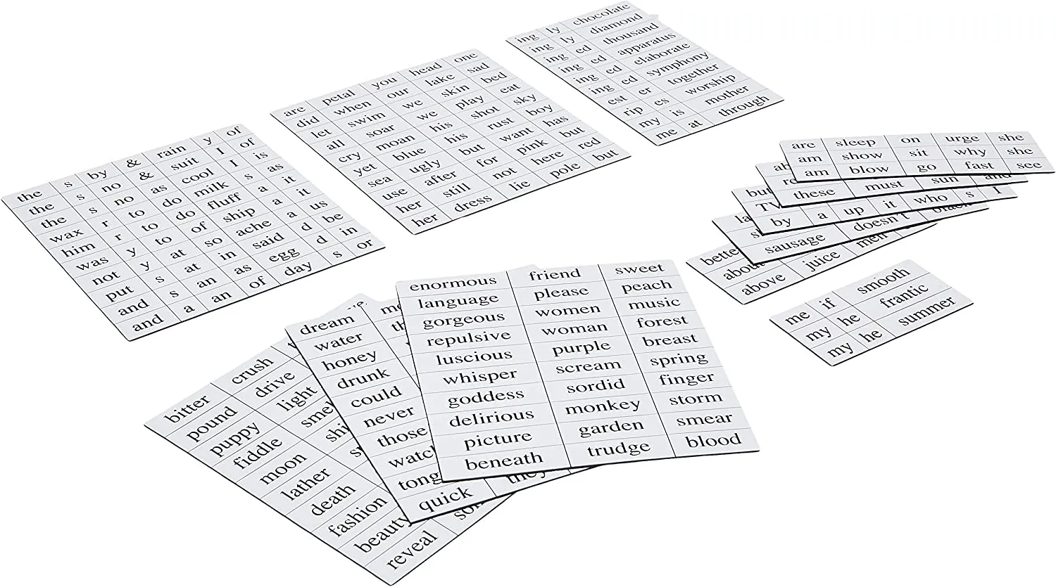 This fridge poetry kit is the perfect way to unleash your creative side.