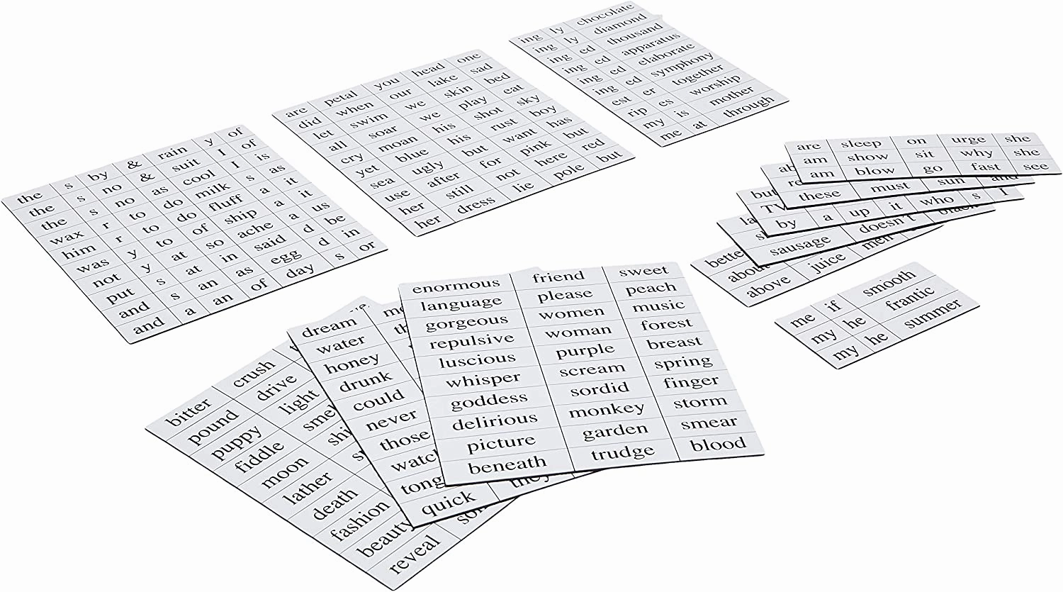 This fridge poetry kit is the perfect way to unleash your creative side.